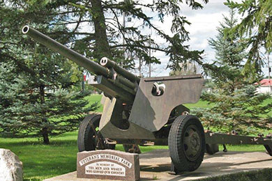 Artillery static display